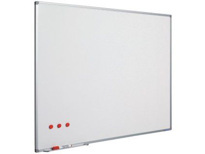 Magnetická tabule Softline - 100×100 cm - bílá, lakovaná