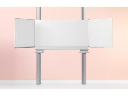 Pylonová tabule Triptych - bílá