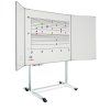 Pojízdný stojan pro křídlové tabule RC 150×120 cm a větší