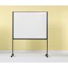 Pojízdná tabule Work Board - bílá