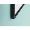 Tabule Softline v černém rámu - detail rohu