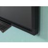 Tabule Softline v černém rámu - detail poličky a rohu
