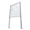 Sloupky pro vitríny SCT a SCL, s patkou